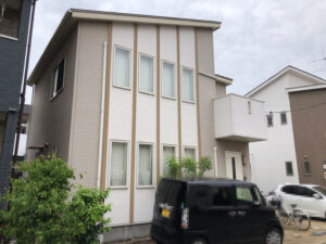 ひび割れが目立っている状態